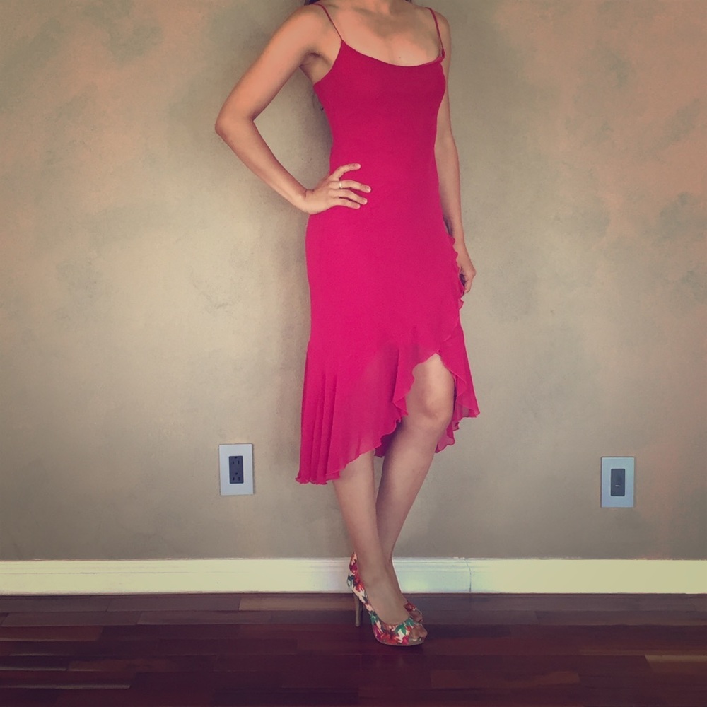 Cocktail pink dress
